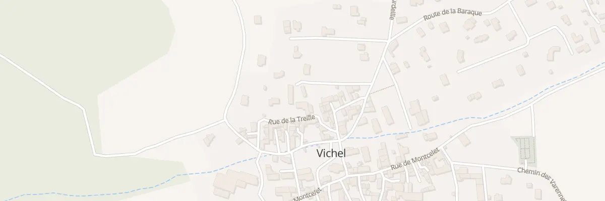 Plan du 10 Rue de la Treille à Vichel