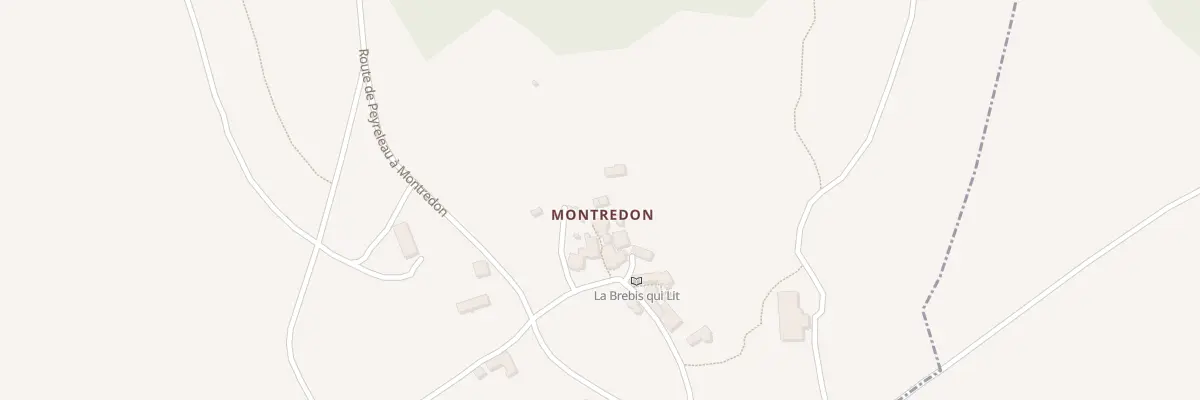 Plan du 5271 Montredon à La Roque-Sainte-Marguerite