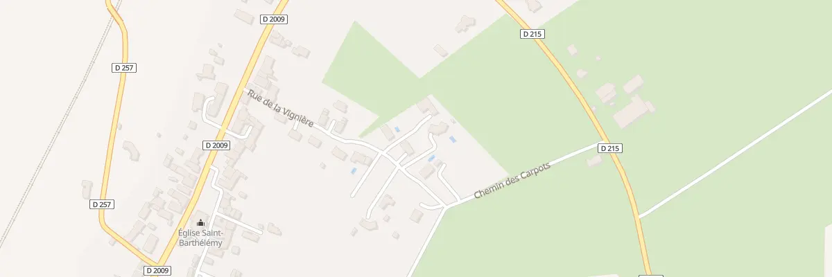 Plan du 13 Rue de la Vigniere au Mayet-d’École