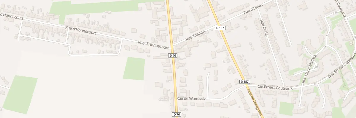 Plan du 21B Rue de Crèvecoeur à Cambrai