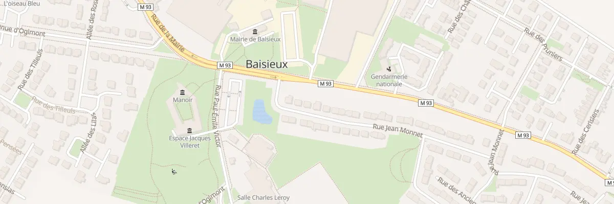Plan du 5 Rue Jean Monnet à Baisieux