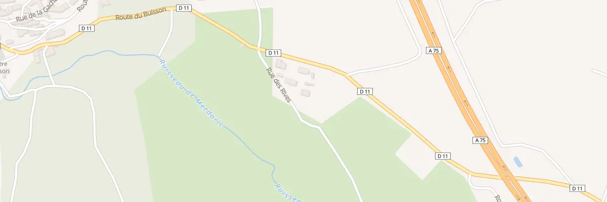 Plan du 107 Rue des Rives au Buisson