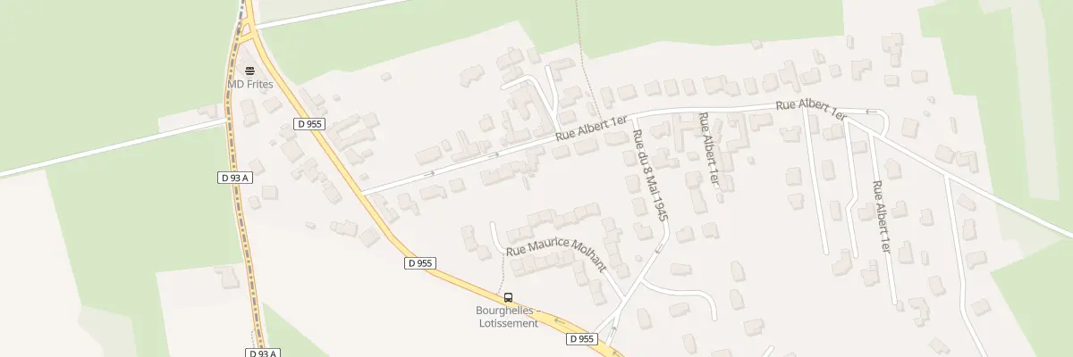 Plan du 14 Rue Albert Premier à Bourghelles