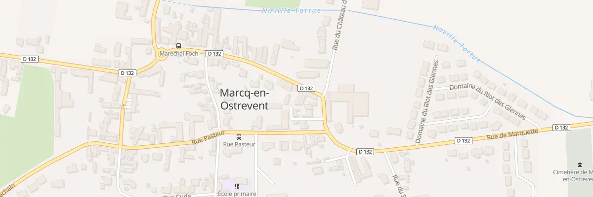 Plan du 19 Rue Mal Foch à Marcq-en-Ostrevent