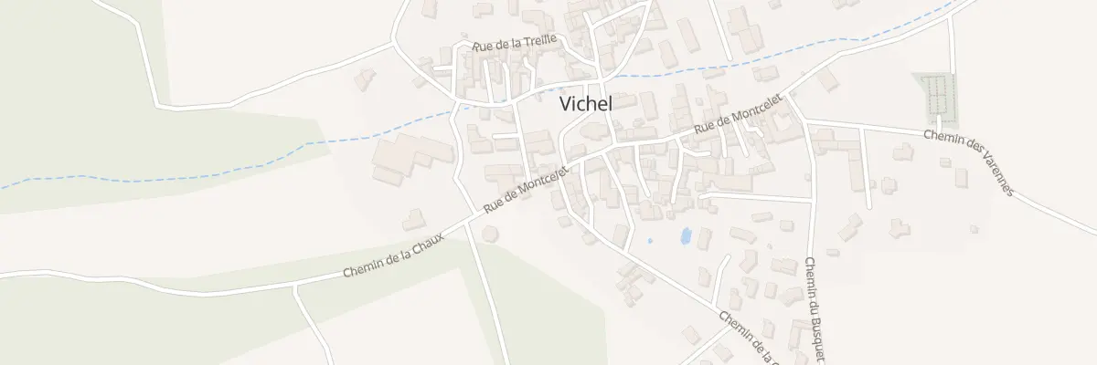 Plan du 2 Che de la Garde à Vichel