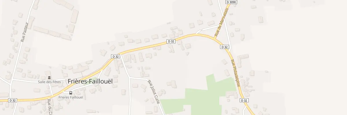 Plan du 23 Rue de Philadelphie à Frières-Faillouël