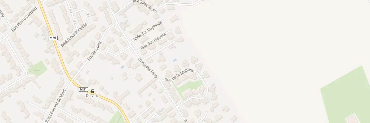 Plan du 34 Rue de la Motterie à Leers