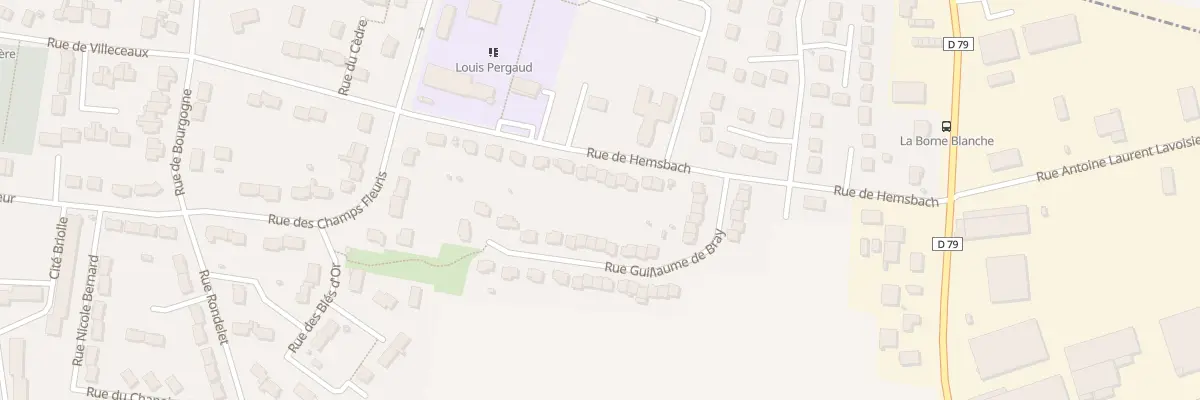 Plan du 273 Rue de Hemsbach à Bray-sur-Seine
