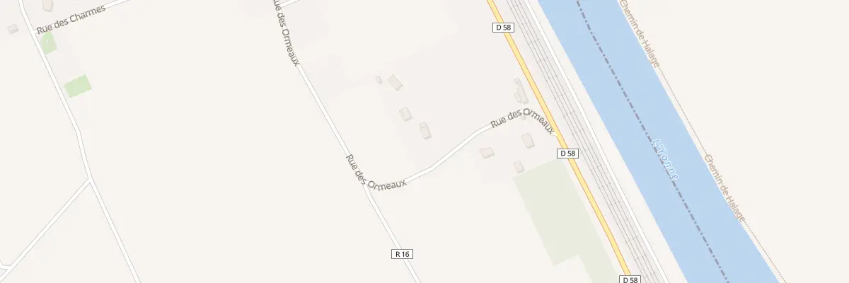 Plan du 21 Rue des Ormeaux à Villenavotte