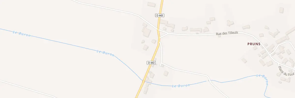 Plan du 3 Rue du Moulin - Pruns à Bussières-et-Pruns