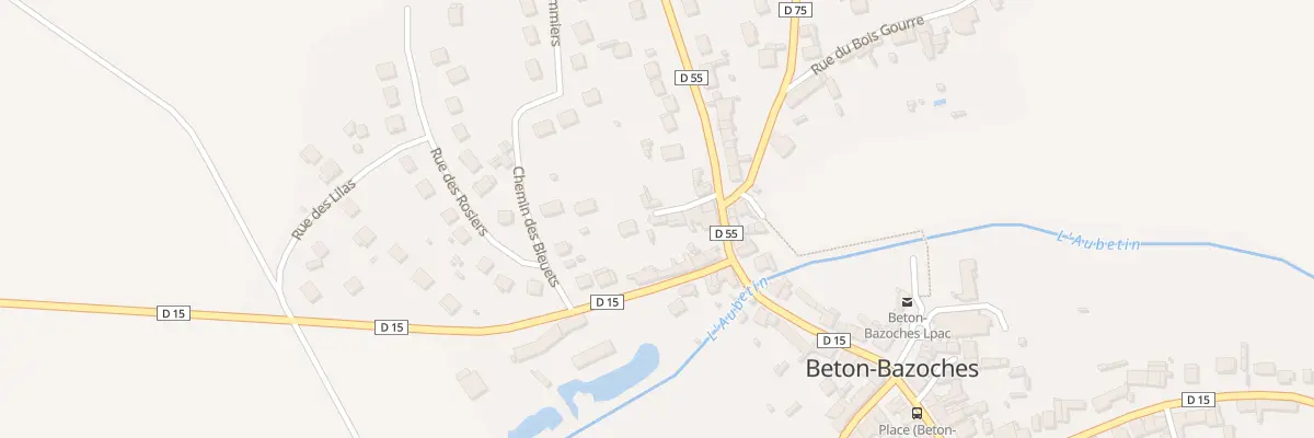Plan du 5 Imp de l’Ouche Drouin à Beton-Bazoches