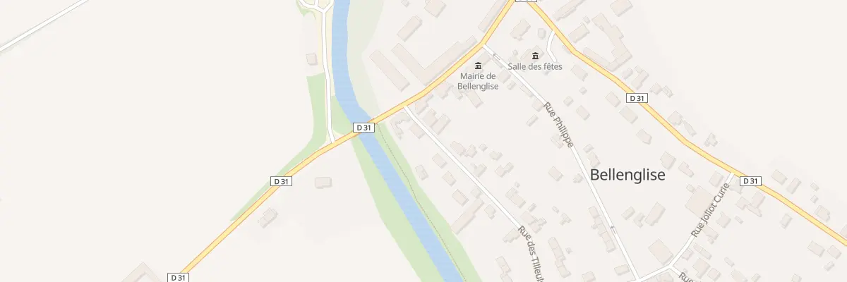 Plan du 3 Rue des Tilleuls à Bellenglise