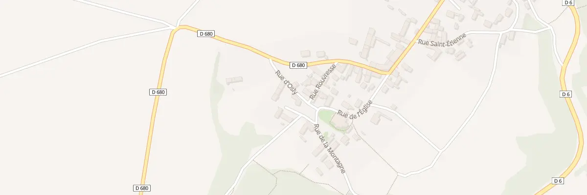 Plan du 1 Rue d’Osly à Cuisy-en-Almont