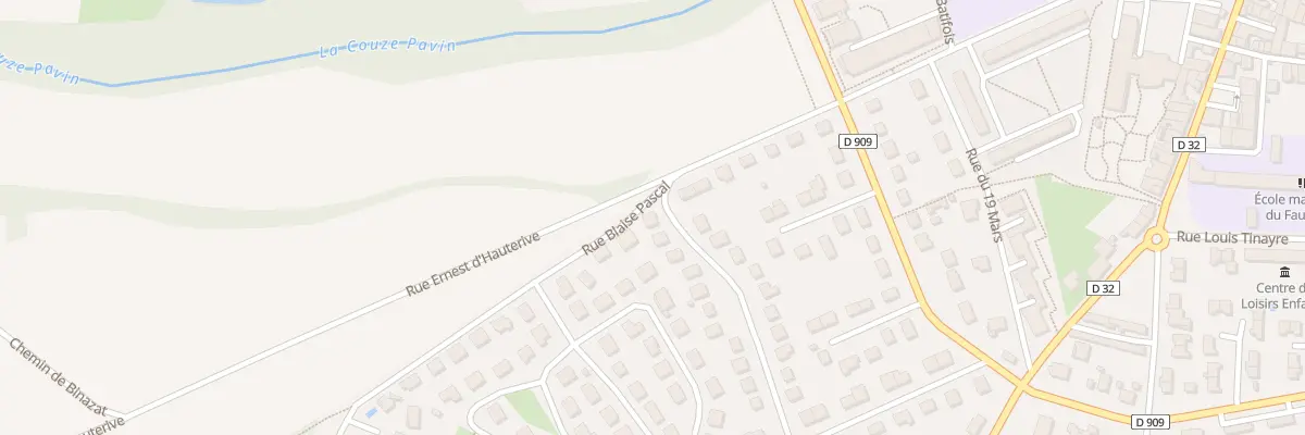 Plan du 39 Rue Docteur Gabriel Roux à Issoire
