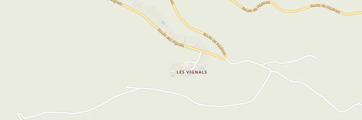 Plan du 6 Che de Montcamp à Pézènes-les-Mines