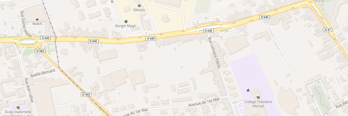 Plan du 37 Rue des Freres Fache à Aniche