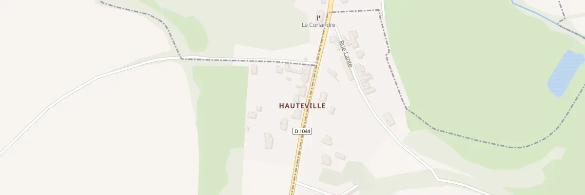 Plan du 10 Ham de Hauteville à Bony