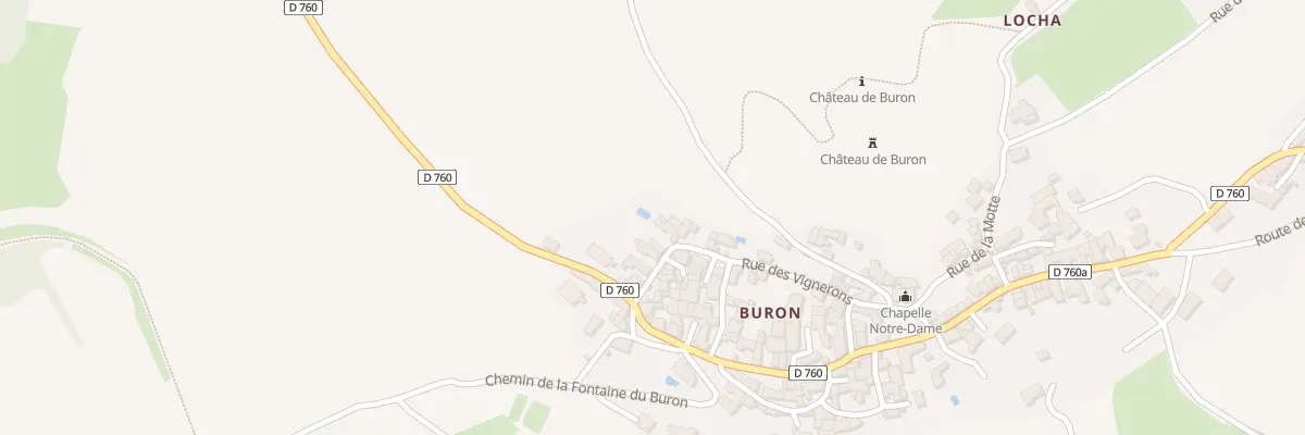 Plan du 16 Rue des Vignerons Buron à Yronde-et-Buron