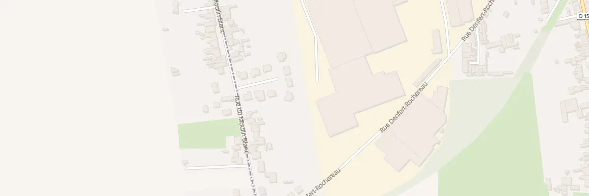 Plan du 115 Rue du Moulin Blanc à Aniche
