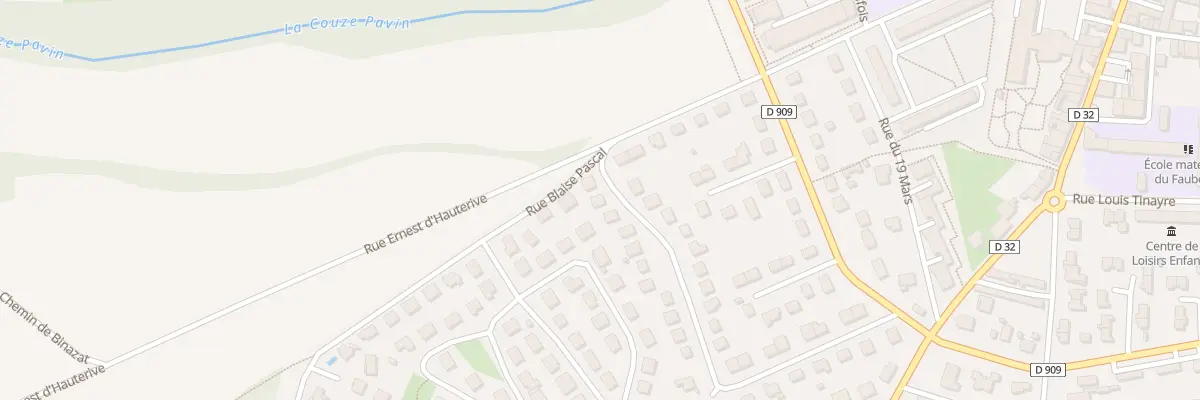 Plan du 37 Rue Docteur Gabriel Roux à Issoire