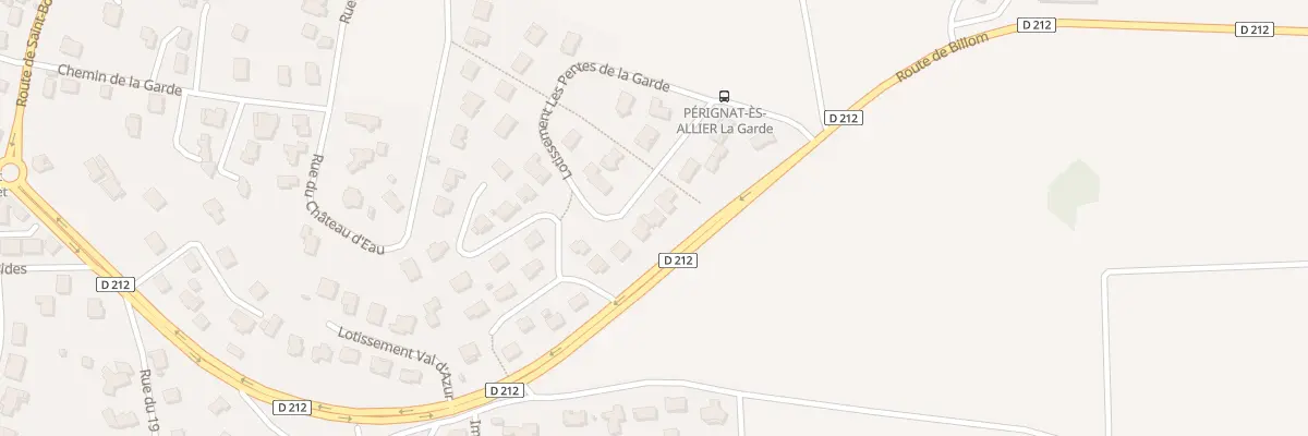 Plan du 13 Lot les Pentes de la Garde à Pérignat-sur-Allier