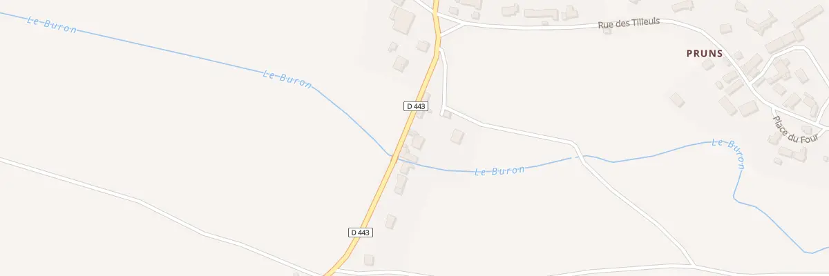 Plan du 10 Rue du Moulin - Pruns à Bussières-et-Pruns