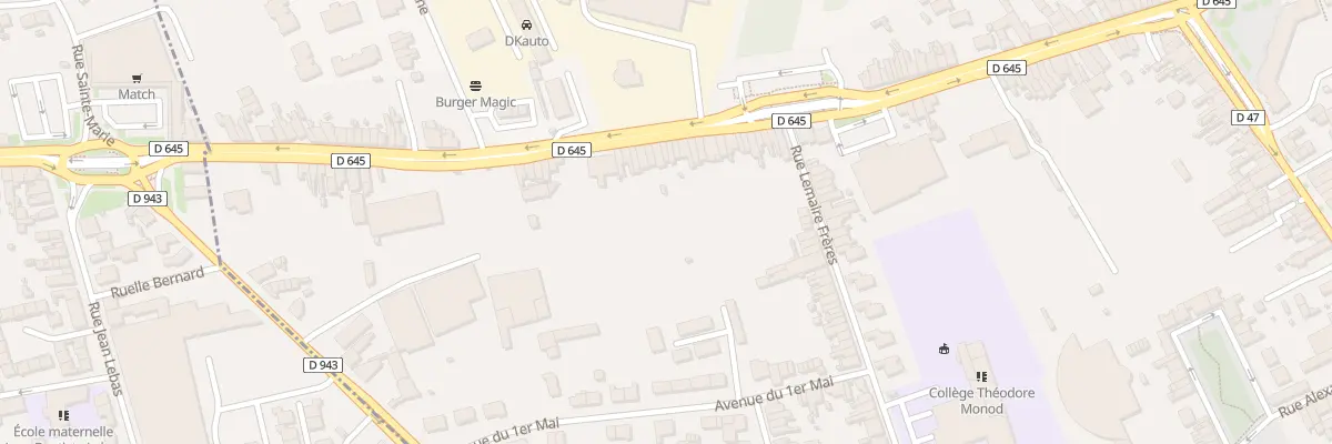 Plan du 35 Rue des Freres Fache à Aniche