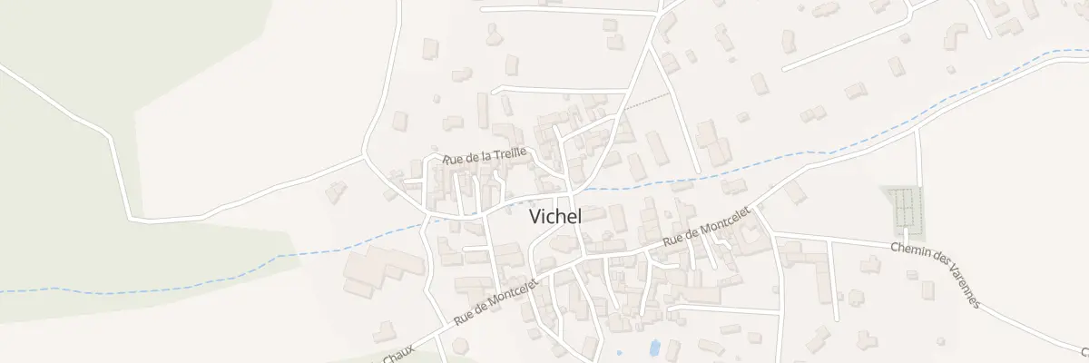 Plan du 1 Rue de la Treille à Vichel