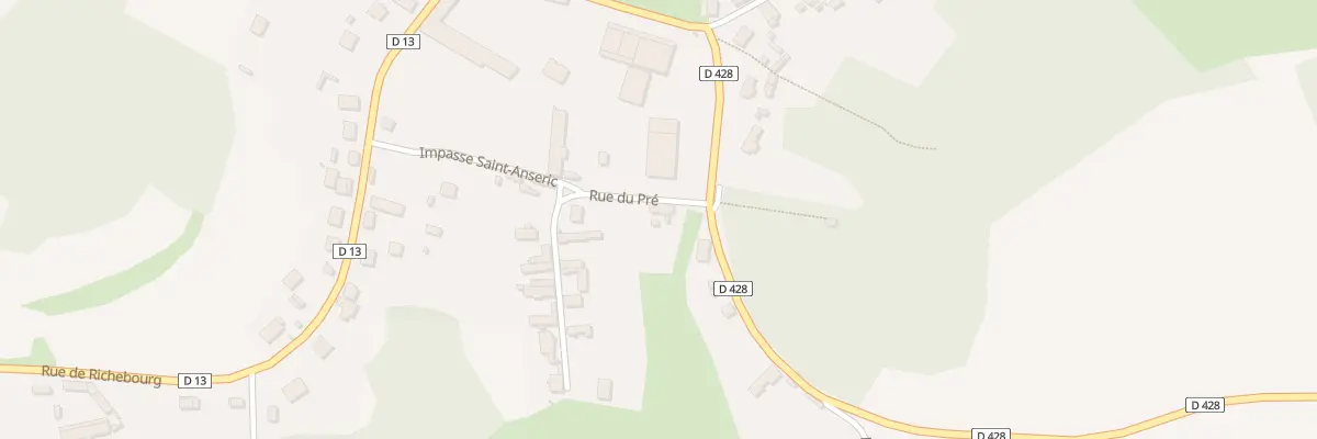 Plan du 1 Rue du Pré à Épagny