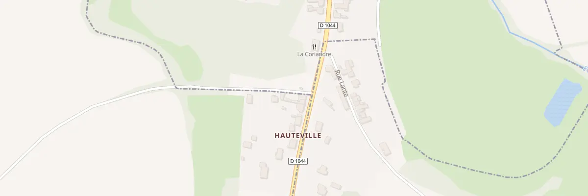 Plan du 2 Ham de Hauteville à Bony