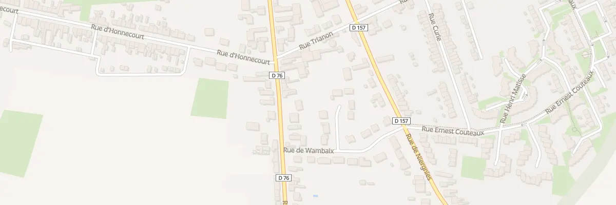 Plan du 23B Rue de Crèvecoeur à Cambrai