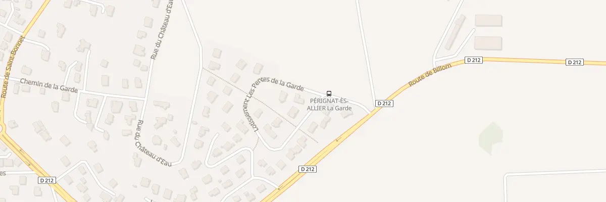 Plan du 2 Lot les Pentes de la Garde à Pérignat-sur-Allier