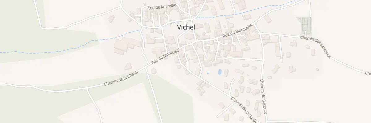 Plan du 4 Rue de la Placette à Vichel