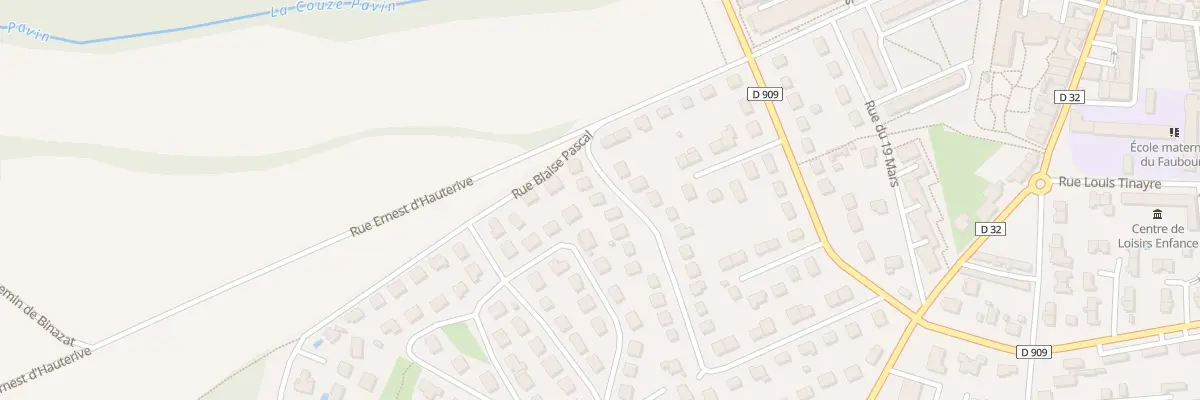 Plan du 35 Rue Docteur Gabriel Roux à Issoire