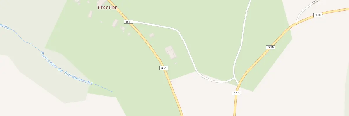 Plan du 6083 Lescure à La Chapelle-Laurent