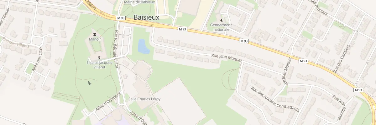 Plan du 14 Rue Jean Monnet à Baisieux