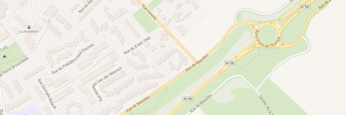 Plan du 12 Rue Marc Sangnier à Wattrelos