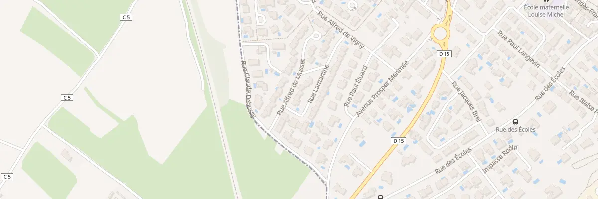 Plan du 19 Rue Lamartine à Boujan-sur-Libron