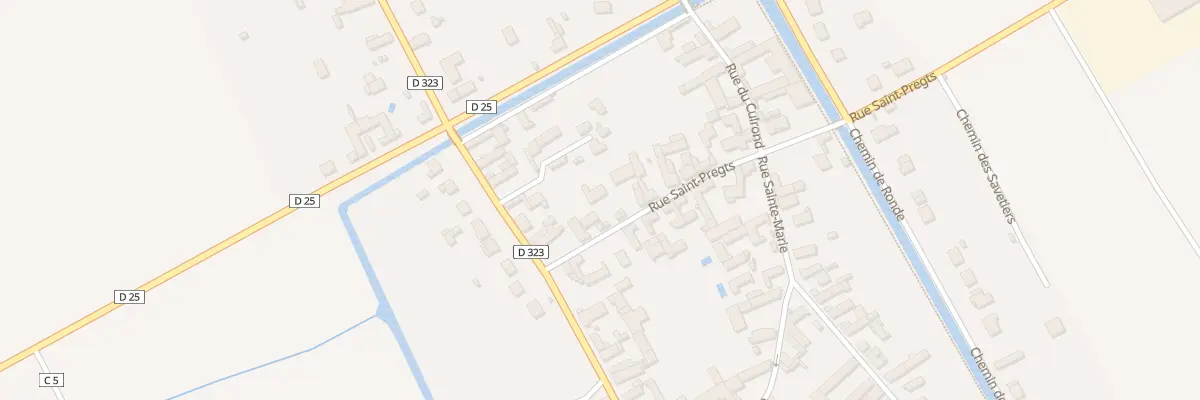 Plan du 5 Rue Saint Pregts à Gisy-les-Nobles