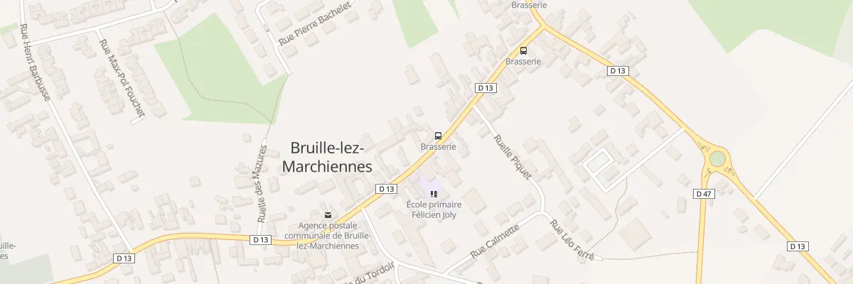 Plan du 22 Rue Roger Salengro à Bruille-lez-Marchiennes