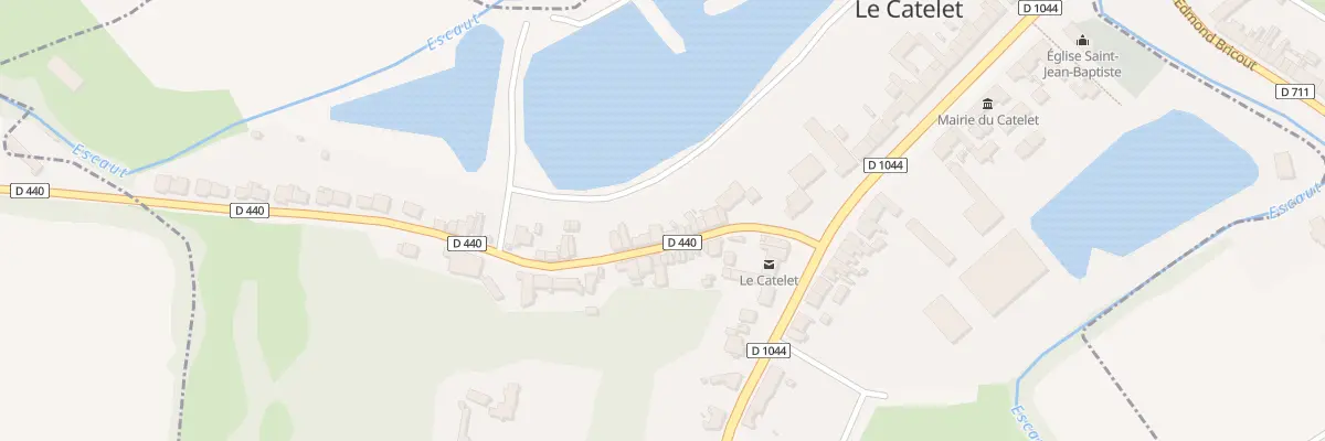 Plan du 12 Rue Quincampoix au Catelet