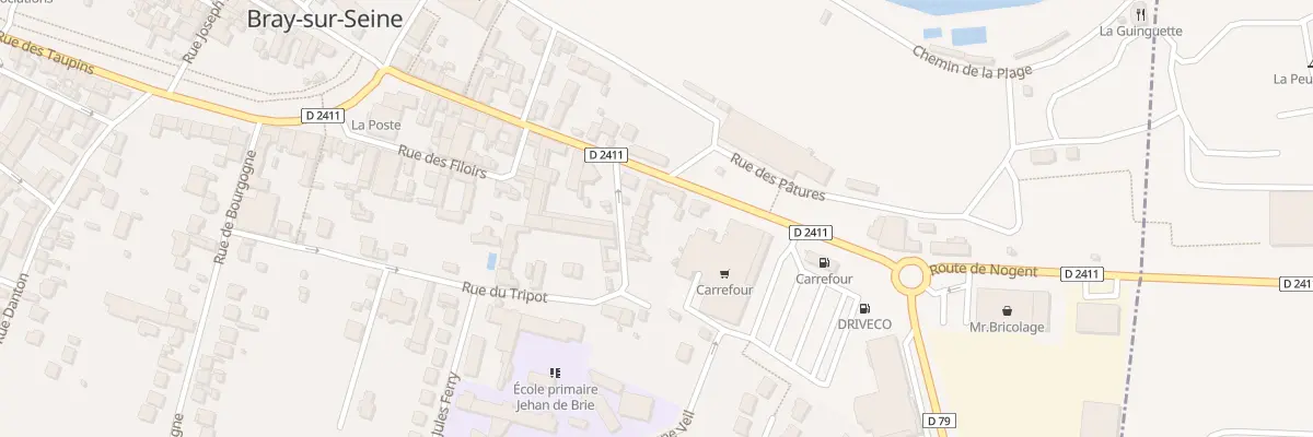 Plan du 5 Rue du Vieux Marché à Bray-sur-Seine