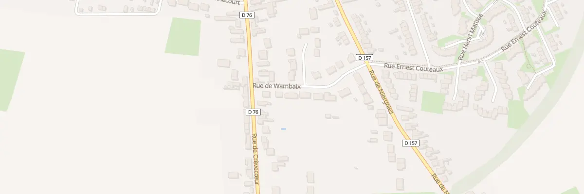 Plan du 9 Rue de Wambaix à Cambrai