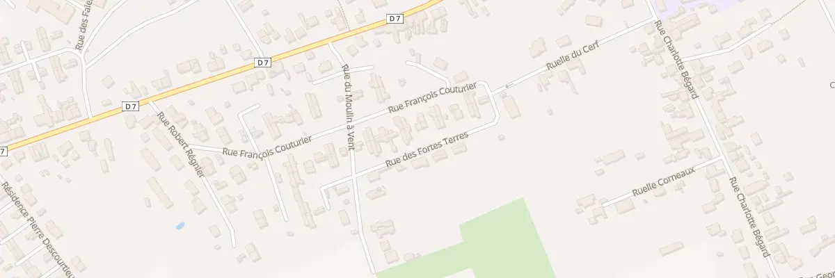 Plan du 10 Rue des Fortes Terres à Sinceny