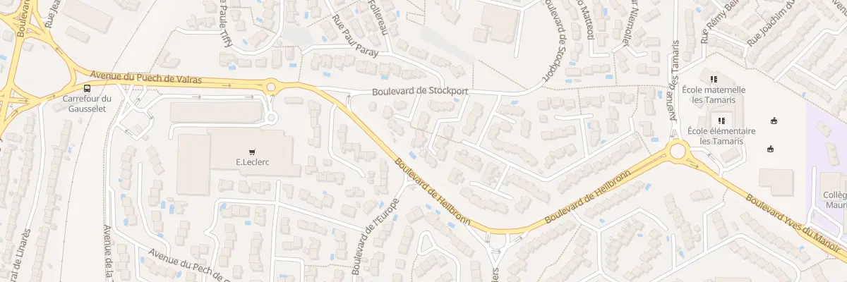 Plan du 7 Imp Guillaume d’Orange à Béziers