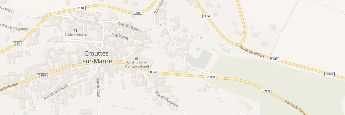 Plan du 50 Rue de l’Eglise à Crouttes-sur-Marne