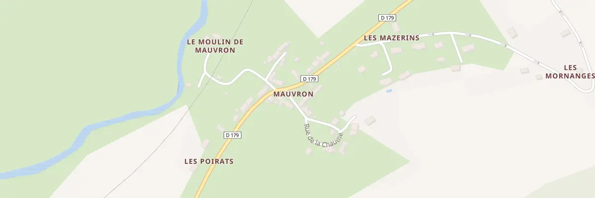 Plan du 1 Rue de la Chaume à Poiseux