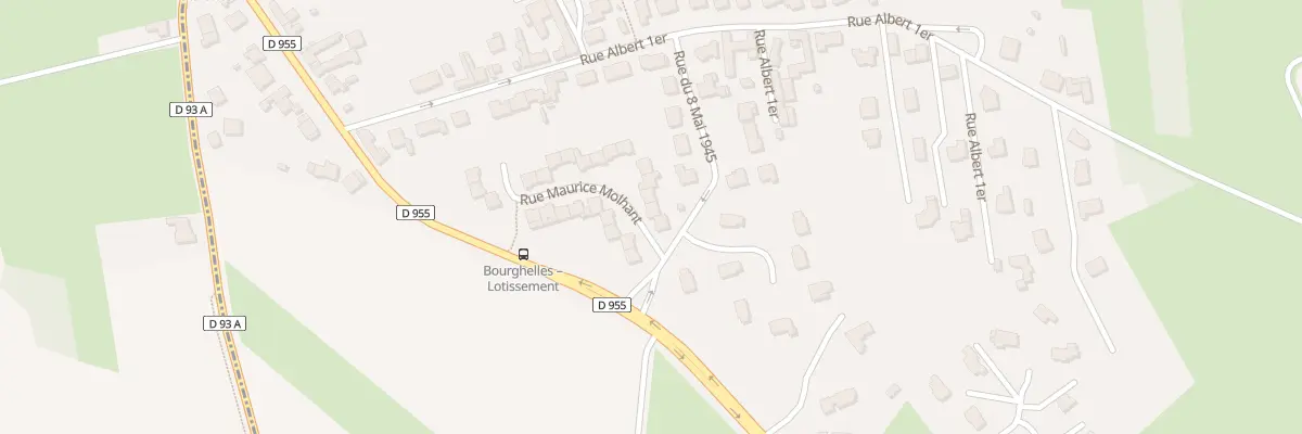 Plan du 58 Rue Maurice Molhant à Bourghelles