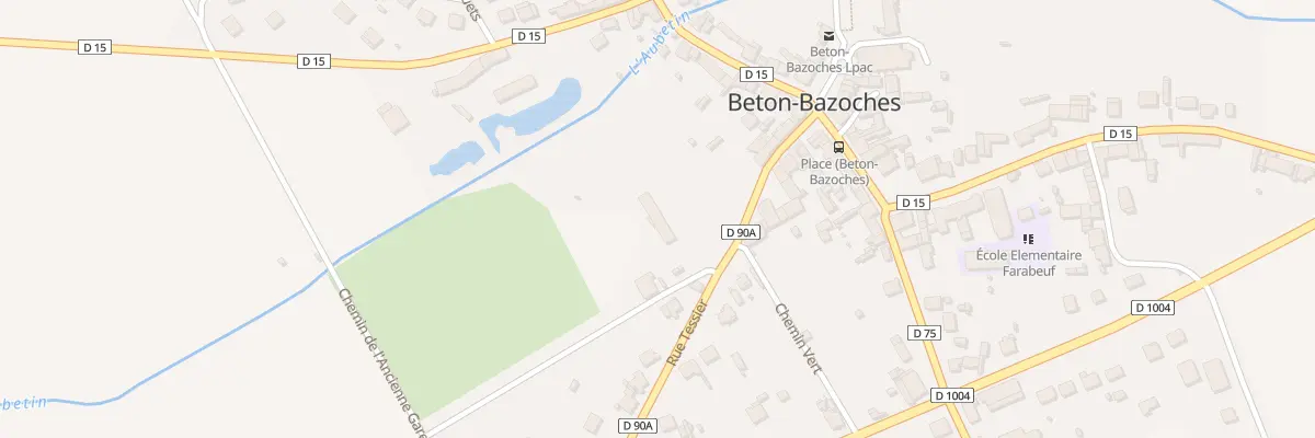 Plan du 8 Rue Tessier à Beton-Bazoches