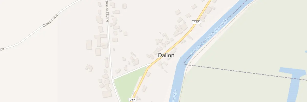 Plan du 3 Rue de Oestres à Dallon